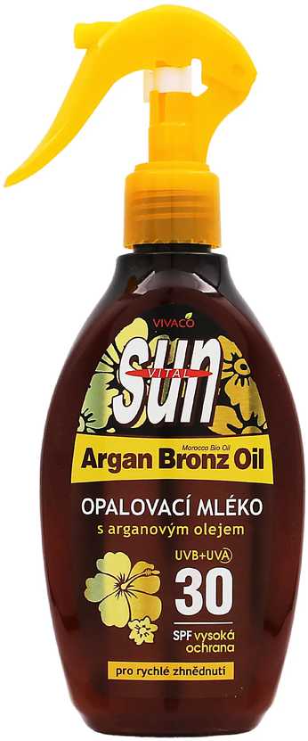 Vivaco Sun Argan Oil Sun Losjonas kūnui unisex, 200 ml