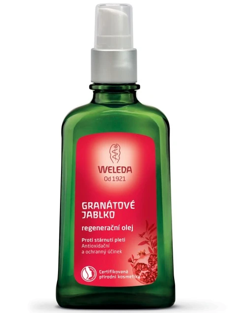 Weleda Granatų regeneruojantis kūno aliejus moterims, 100 ml