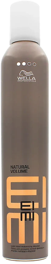 Lengvos fiksacijos plaukų putos Wella Eimi Natural Volume (2) 500ml