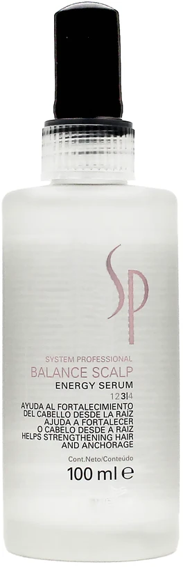 Wella Professionals Intensyviai stiprinanti plaukų slinkimo procedūra (Balance Scalp Energy Serum) 100 ml