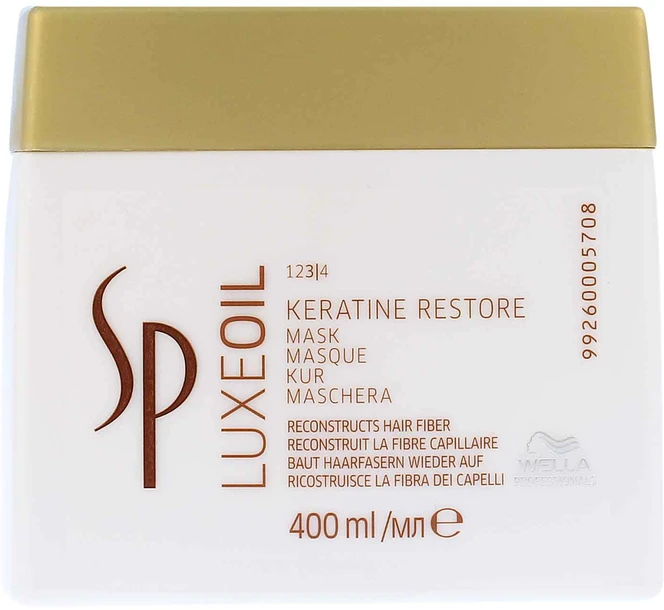Wella System Professional Kaukė atstatanti keratiną Wella SP Luxe Oil Restore Mask 400ml