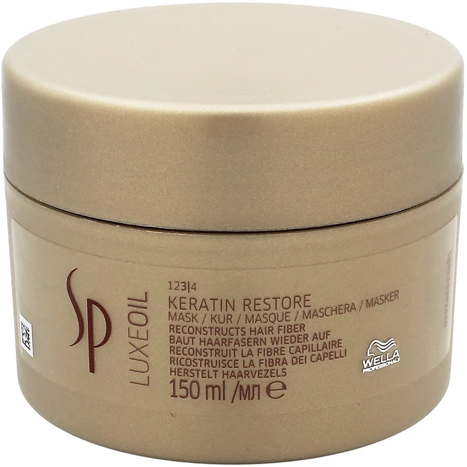 Wella SP - Luxe aliejus Keratin Restore kaukė, 150 ml
