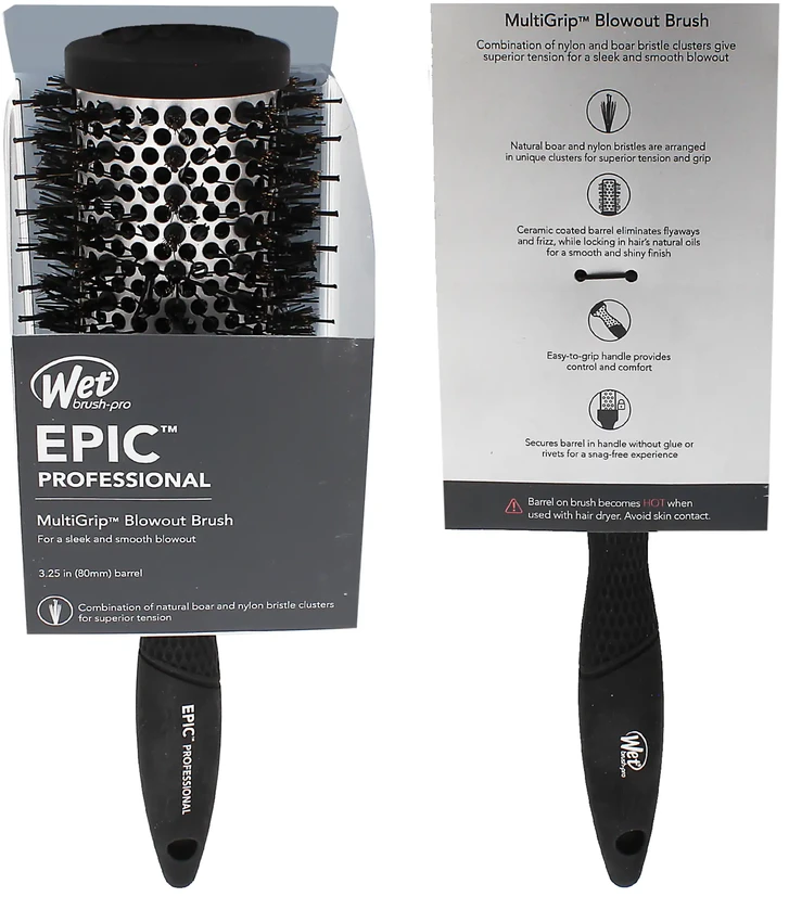 WET BRUSH EPIC BLOW OUT LARGE Juodas