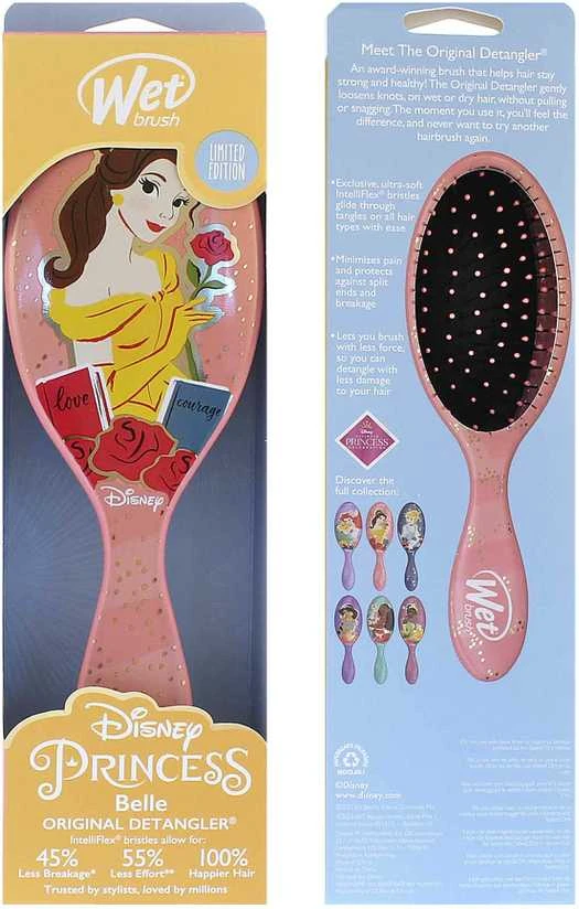 Wet Brush The Wet plaukų šepetys Wetbrush Original Disney Belle Princess Detangling