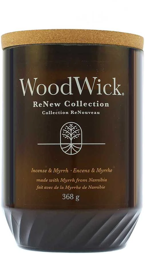 Woodwick Aromatinė žvakė (Incense & Myrrh), 368g