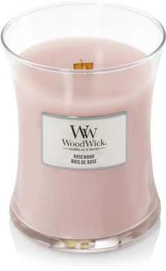 WoodWick Aromatinė žvakė (Rosewood), 275 g