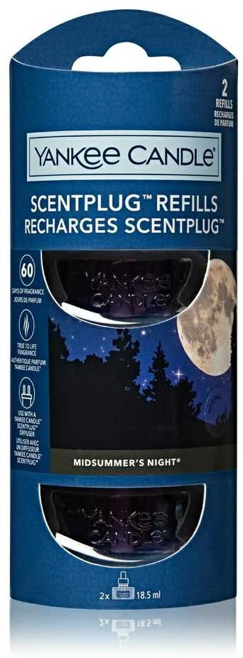 Yankee Candle Kvapų papildymas ScentPlug prietaisui – Midsummer's Night® (2vnt)
