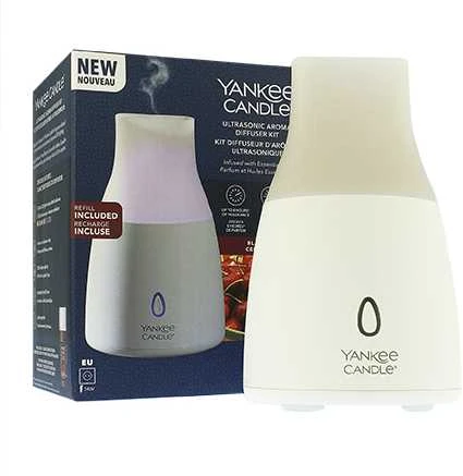 Yankee Candle Ultragarsinis difuzorius su juodųjų vyšnių aliejumi