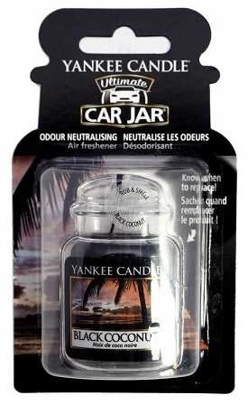 Yankee Candle Yankee Home Ultimate Juodas COCONUT YANKEE Car Air Freshener