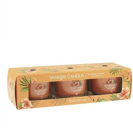 Yankee Candle Tropical Breeze mini žvakės 3 vnt