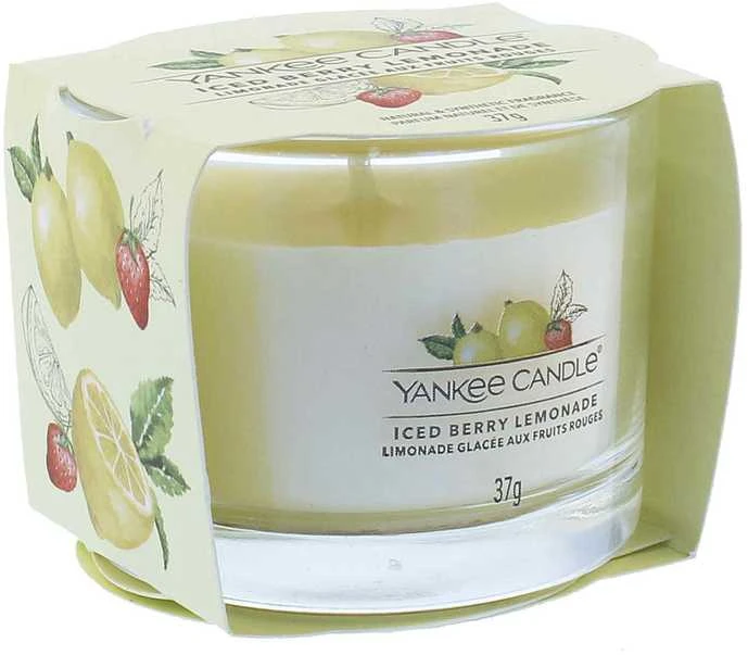 Yankee Candle Žvakė „Ledinė uogų limonado“ kvapioji žvakė, 37 g