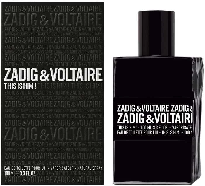 Zadig & Voltaire This Is Him! EDT tualetinis vanduo vyrams, 100 ml