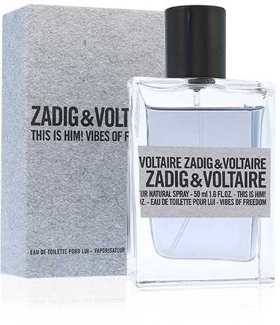Zadig & Voltaire This is Him! Vibes of Freedom EDT tualetinis vanduo vyrams, 50 ml