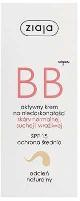 Ziaja BB Kreminis Normal and Dry Skin BB Kreminis moterims, 50 ml