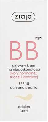 Ziaja BB Kreminis Normal and Dry Skin BB Kreminis moterims, 50 ml