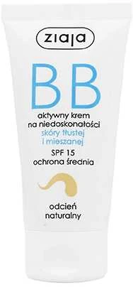 Ziaja BB Kreminis Oily and Mixed Skin BB Kreminis moterims, 50 ml