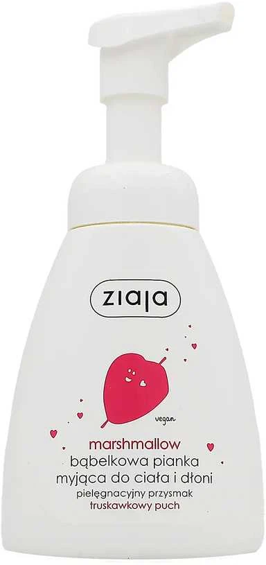 Ziaja Marshmallow Hands & Body Foam Wash skystas muilas moterims, 250 ml
