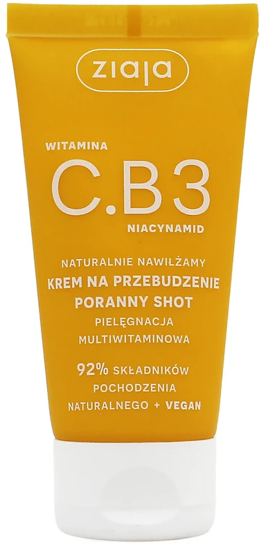 Ziaja Vitamin C.B3 Niacinamide Morning Shot Wake Up Kreminis Day Kreminis