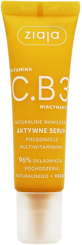 Ziaja Vitamin C.B3 Niacinamide Active Face Serum Skin Serum