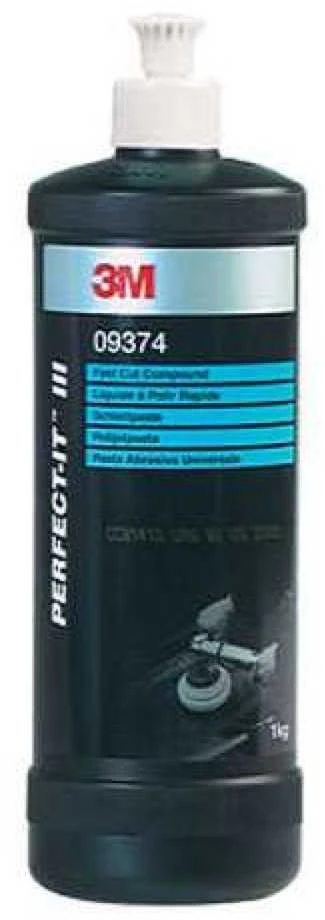3M Perfect-It III Fast Cut Compound, polirolis, baltas, 1 Kg