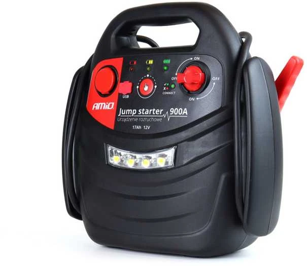 Daugiafunkcis AMIO 4in1 užvedimo įrenginys su LED