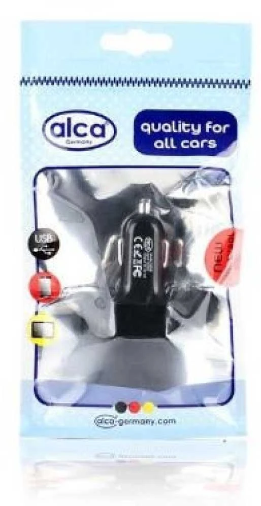 Alca plast ALCA Kroviklis 3xUSB 12/24V 2.1A juodas