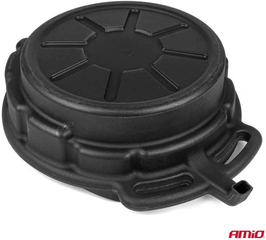 Alyvos surinkimo indas su piltuvu 10 L, 50 cm AMIO-04052