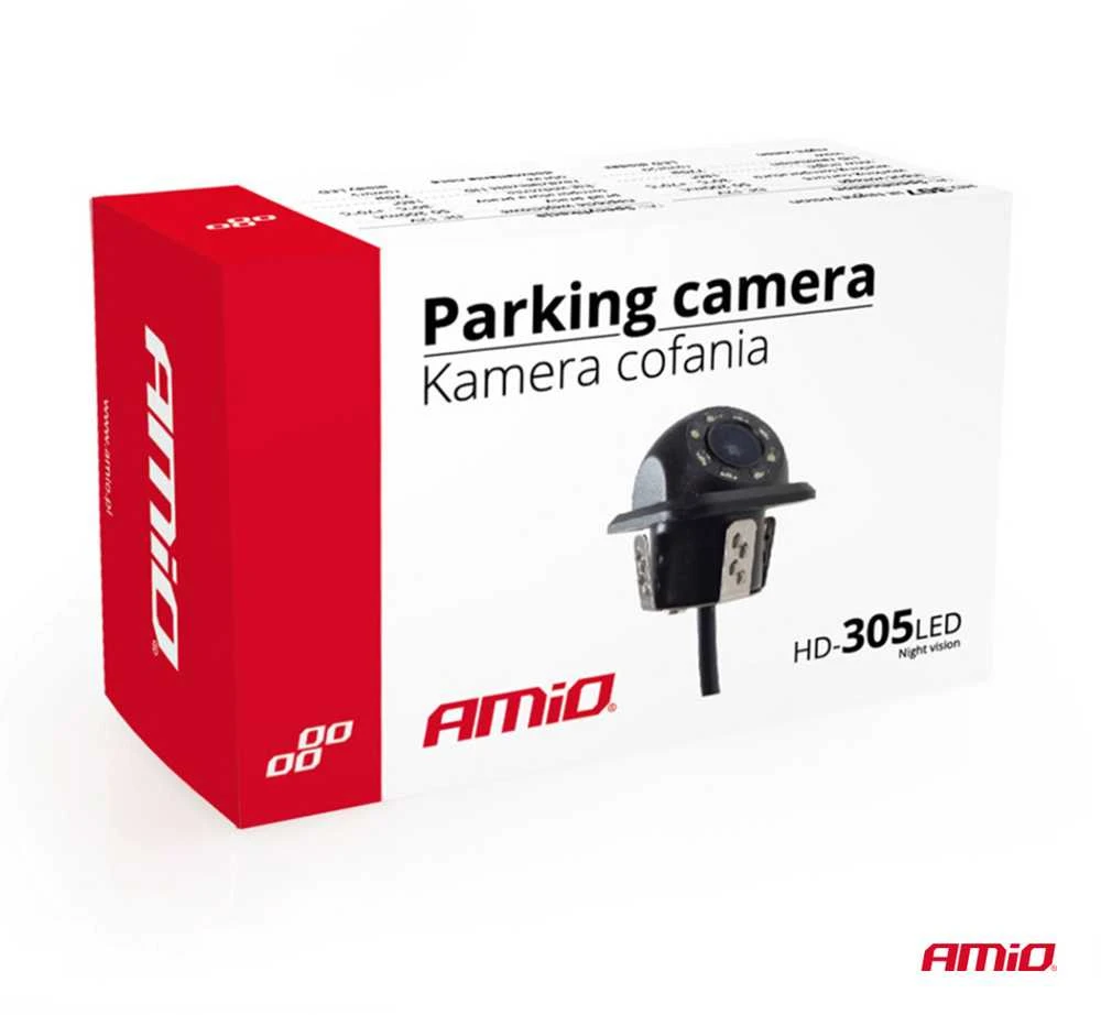 Amio Atbulinės eigos kamera HD-305 LED "Night Vision" 18 mm