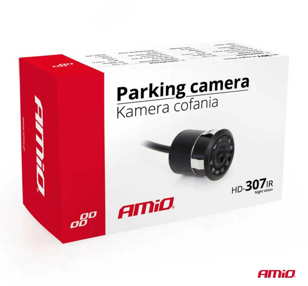 Amio Atbulinės eigos kamera HD-307-IR "Night Vision" 18 mm