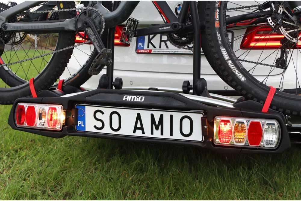 Amio 2 dviračių laikiklis ant kablio TBC-01/2