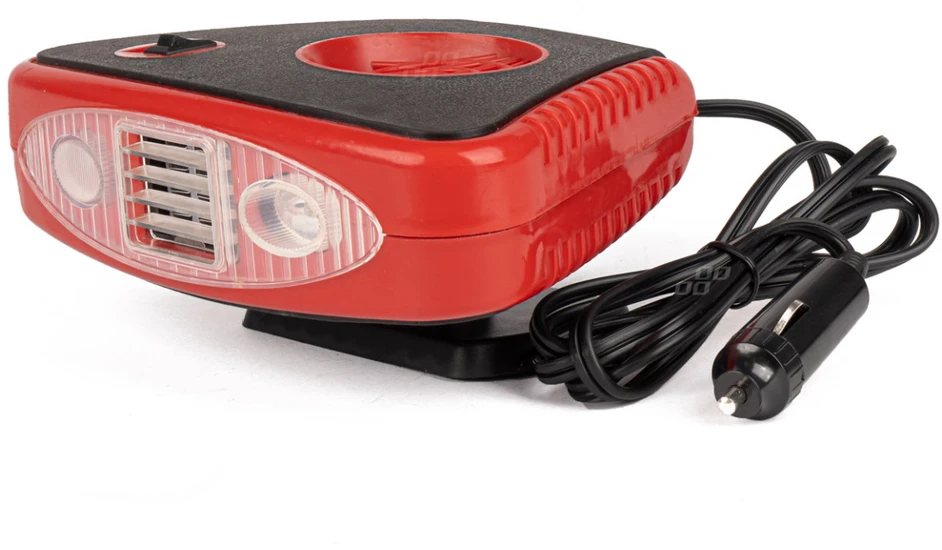 Amio Automobilinis šildytuvas su ventiliatoriumi ir lempa, 12V