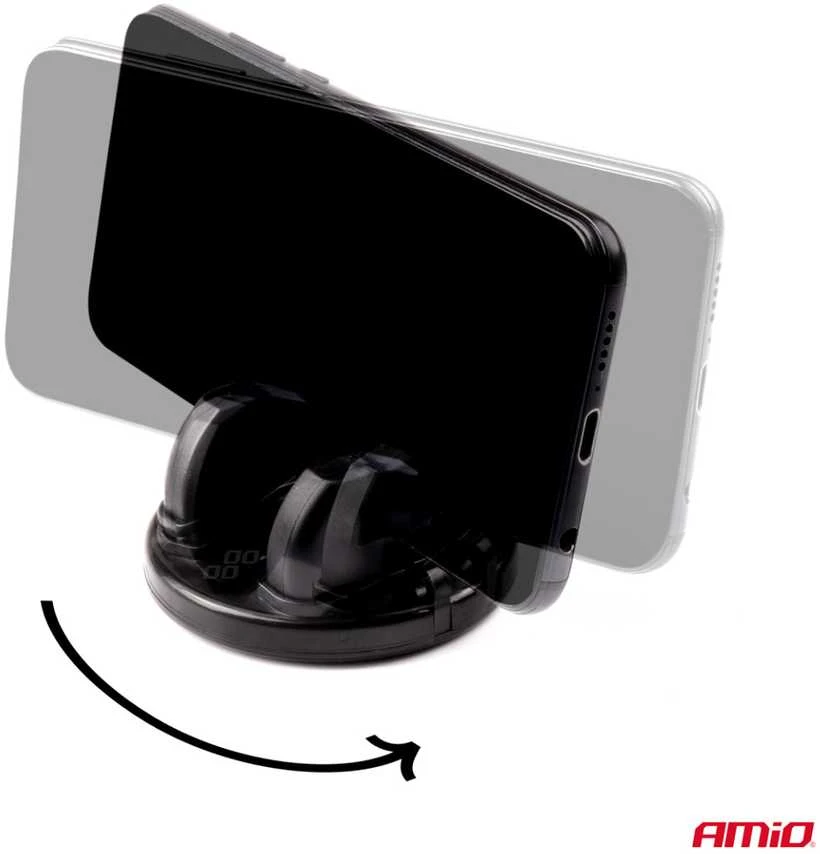 Amio Telefono laikiklis Hold-15 360°