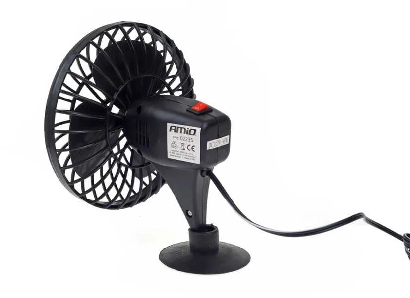 Amio Ventiliatorius automobiliui, 12 V, 14 cm