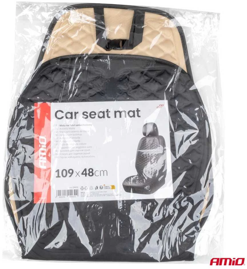 Amio Automobilio sėdynės kilimėlis CSM-19, 48x109 cm - juoda