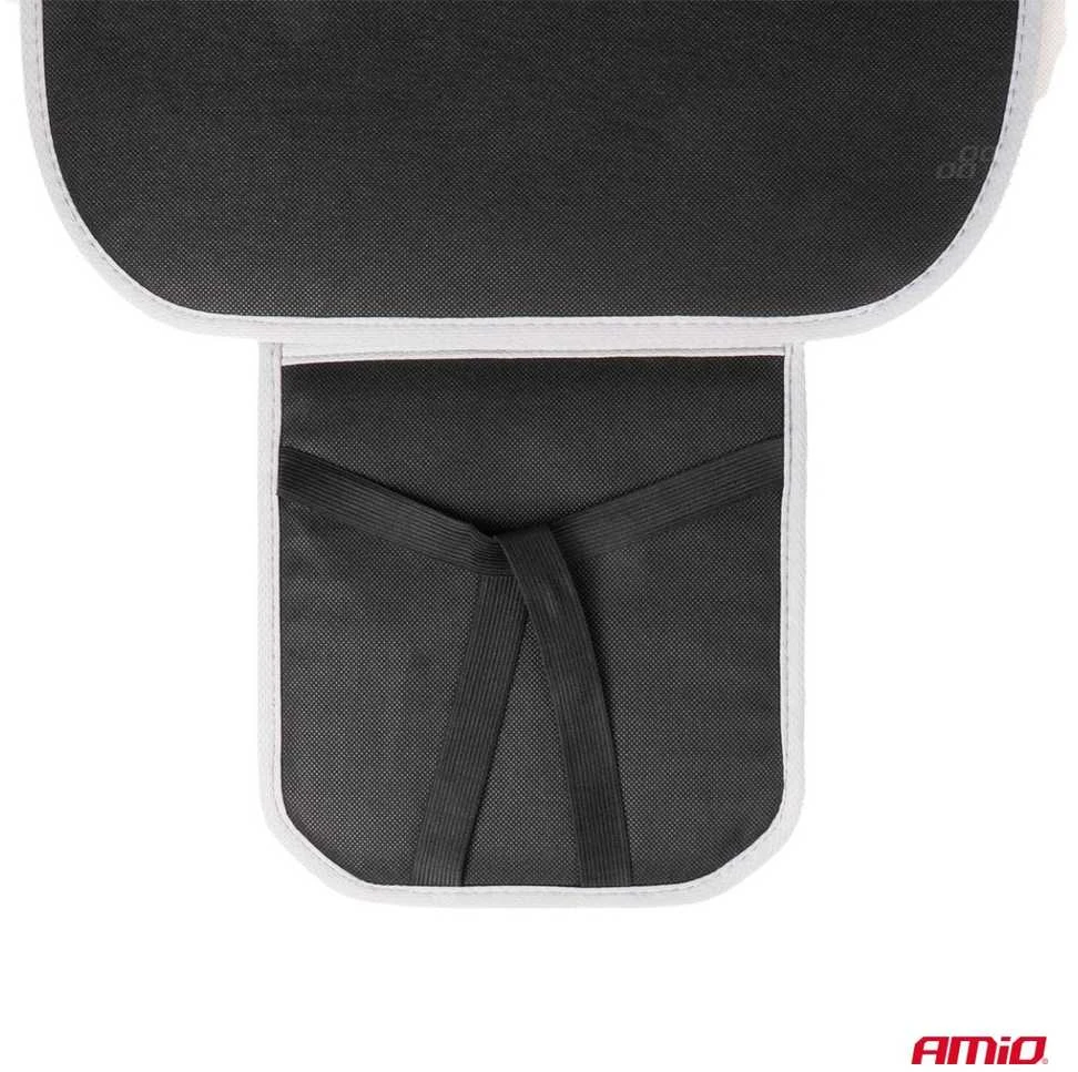 Amio Automobilio sėdynės kilimėlis su karoliukais 131 x 46 cm - pilka