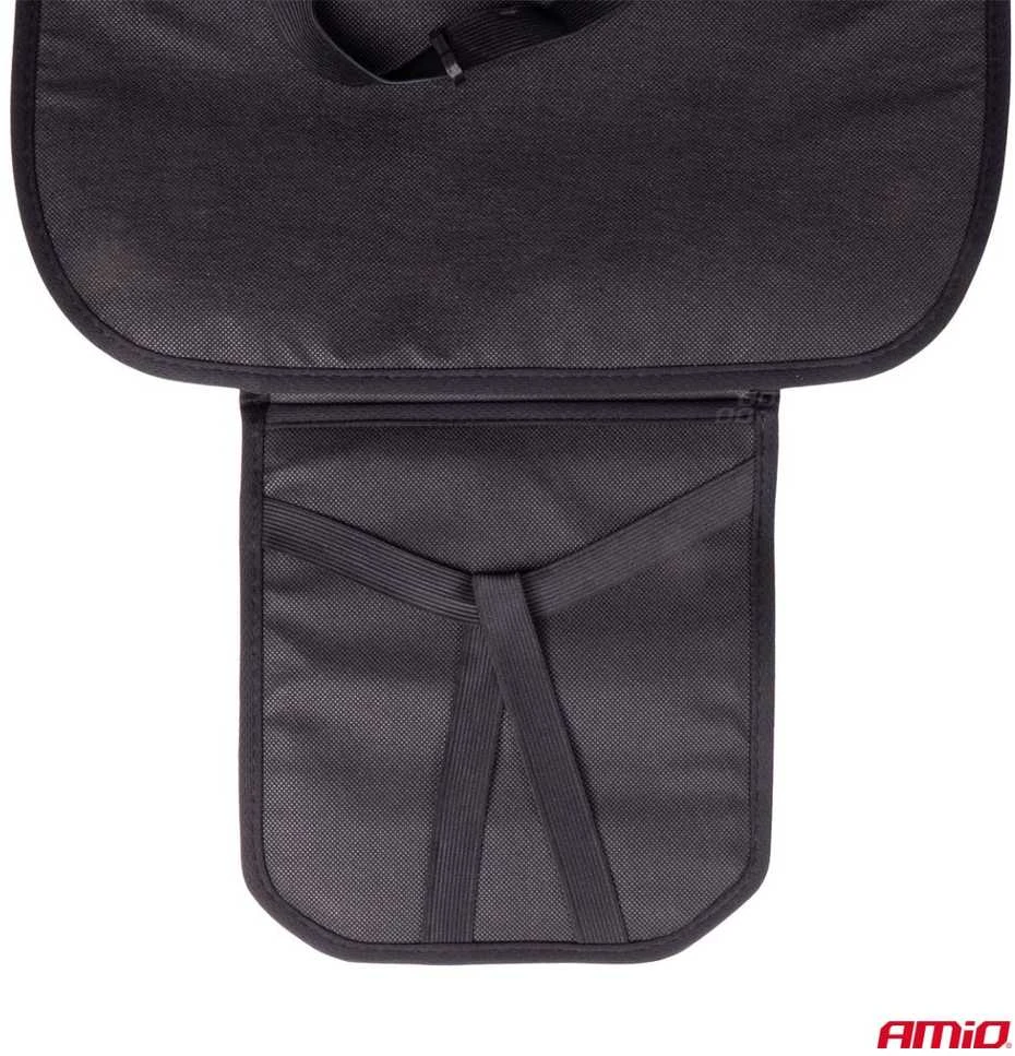 Amio Automobilio sėdynės kilimėlis su karoliukais 131 x 46 cm - juoda