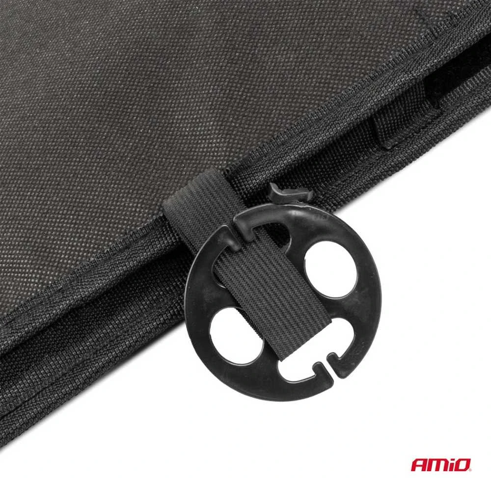 Amio Automobilio sėdynės kilimėlis su karoliukais CSM-16, 45x120 cm - juoda