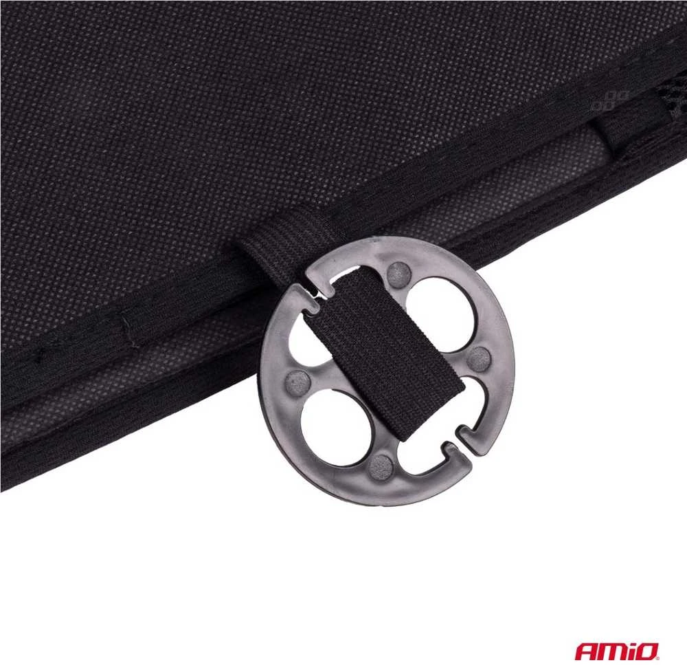 Amio Automobilio sėdynės kilimėlis su karoliukais 110 x 46 cm - juoda