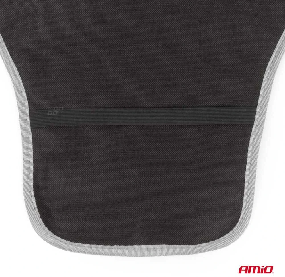 Amio Automobilio sėdynės kilimėlis su karoliukais CSM-17, 45x120 cm - pilka