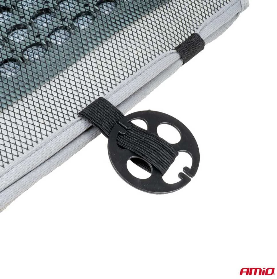 Amio Automobilio sėdynės kilimėlis su karoliukais 97 x 44 cm - pilka