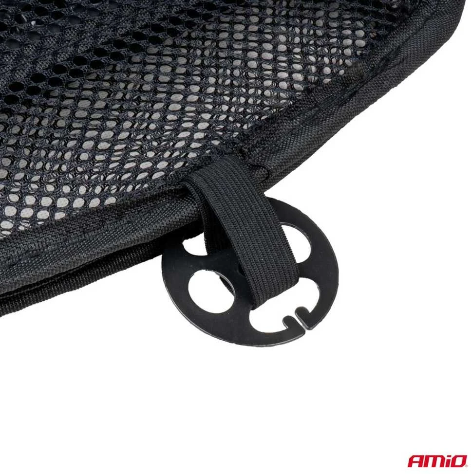 Amio Automobilio sėdynės kilimėlis su karoliukais 125 x 52 cm - juoda