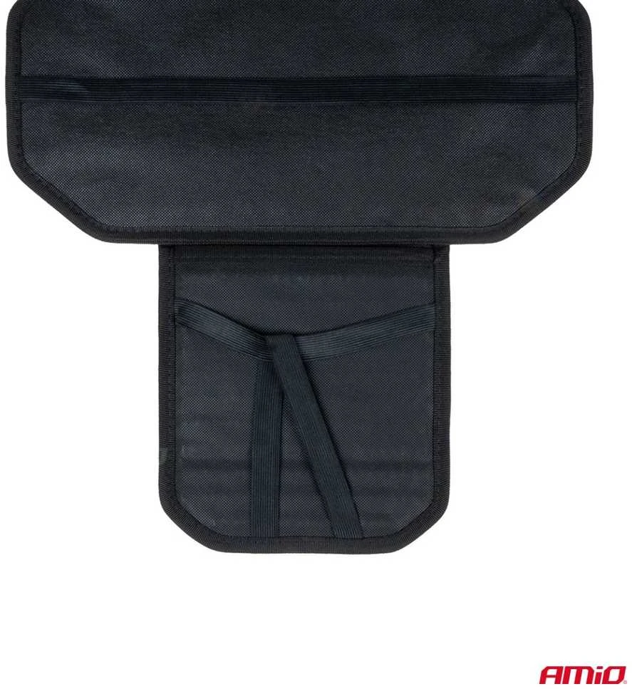 Amio Automobilio sėdynės kilimėlis su karoliukais 126 × 44 cm - juoda