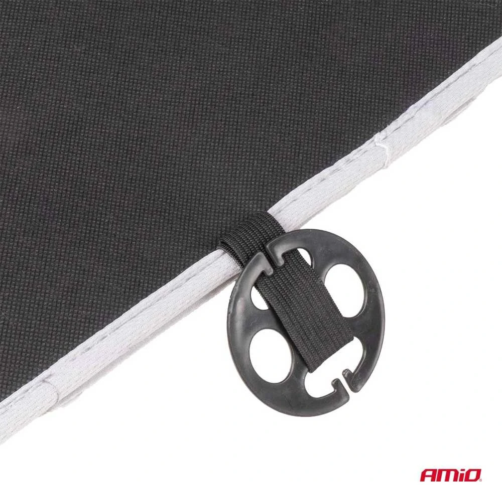 Amio Automobilio sėdynės kilimėlis su karoliukais 110 x 46 cm - pilka