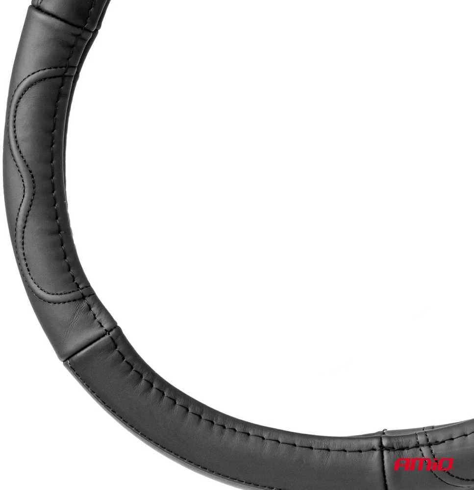 Amio Automobilio vairo užvalkalas 35-37 cm, natūrali oda, SWC-49-S