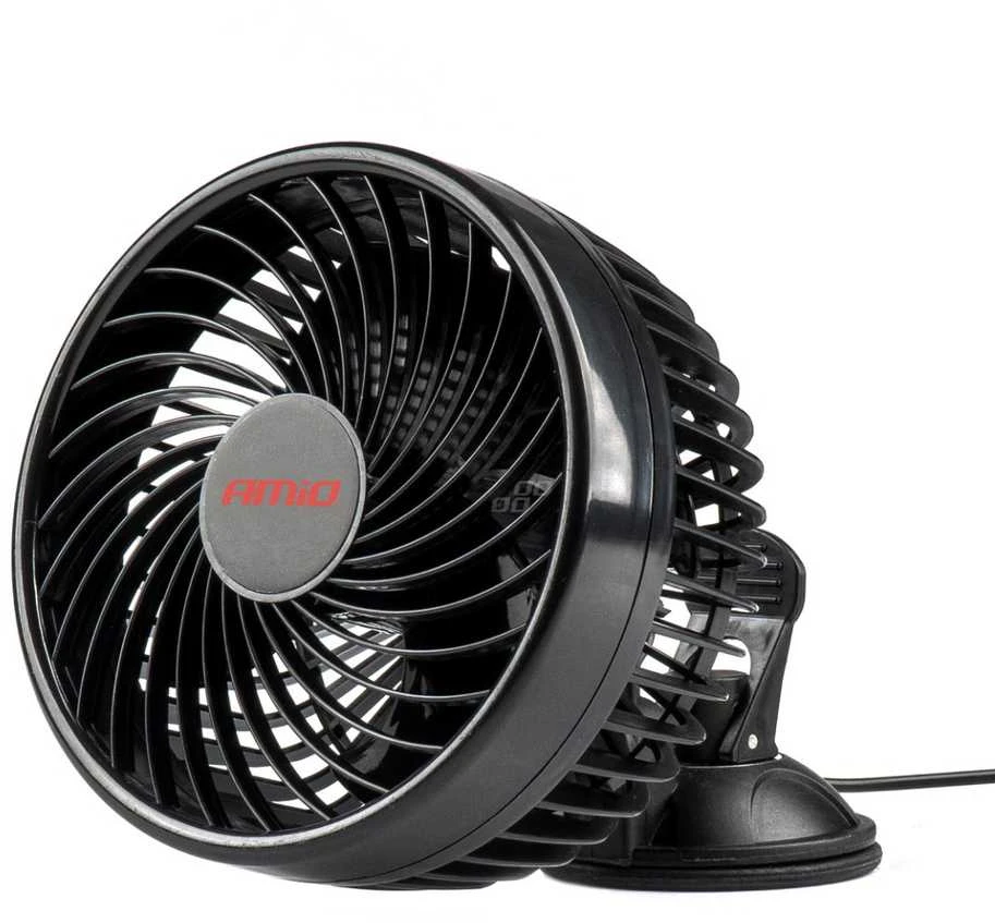 Amio Automobilio ventiliatorius su siurbtuku 6" 12V