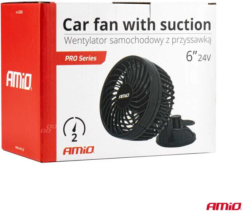 Amio Automobilio ventiliatorius su siurbtuku 6" 24V