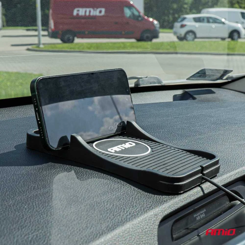 Amio Belaidis įkrovimo kilimėlis 15W 186x103 mm WCP-2