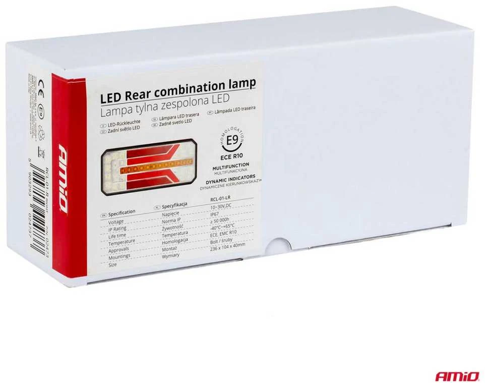 Amio Daugiafunkcinis LED galinis žibintas RCL-01-LR dynamic, dešinė