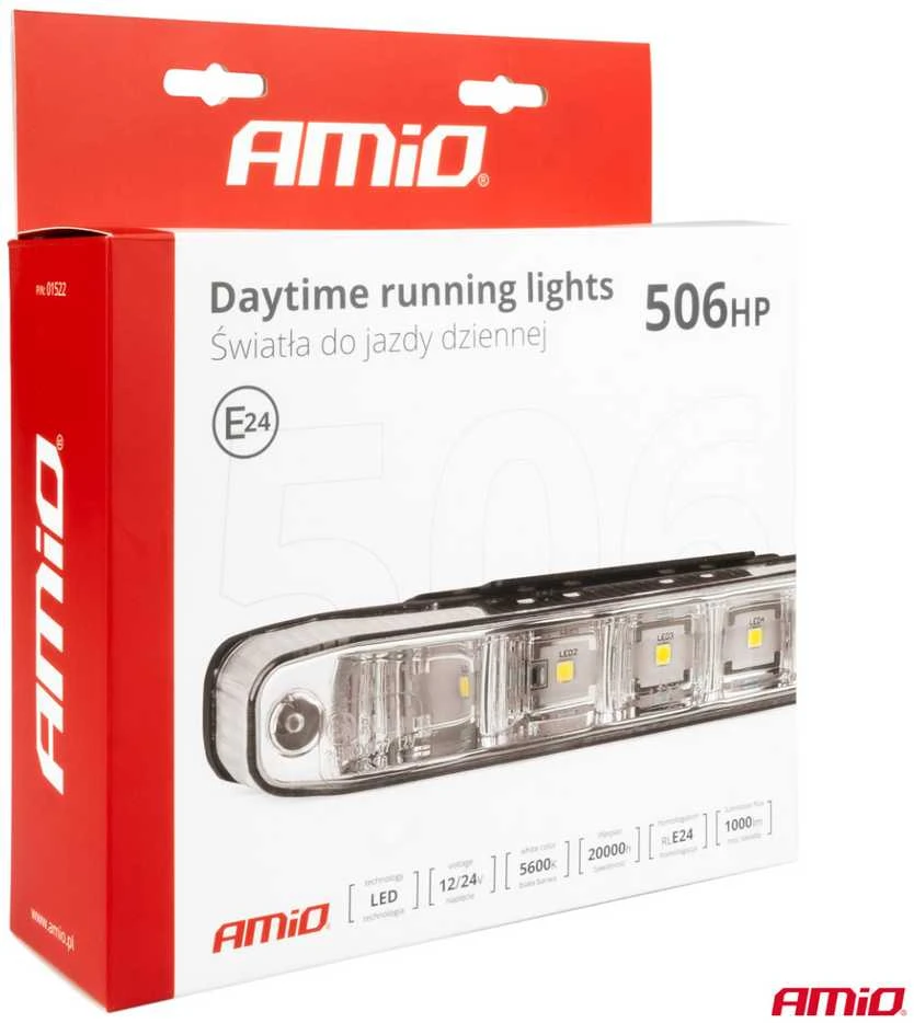 Amio Dienos šviesos žibintai DRL 506HP