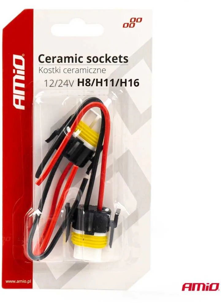 Amio Keraminiai lizdai 2 vnt., H8/H11/H16
